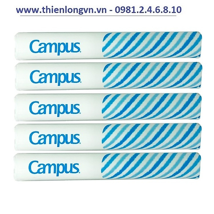 Bộ cuộn bọc vở nylon khổ B5 Campus NC-NTB-10-3 (5 cuộn)