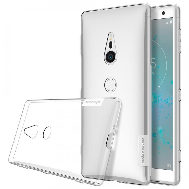 Ốp lưng dẻo trong suốt dành cho Sony Xperia XZ2 Nillkin siêu mỏng 0.6 mm chống trầy - Hàng chính hãng