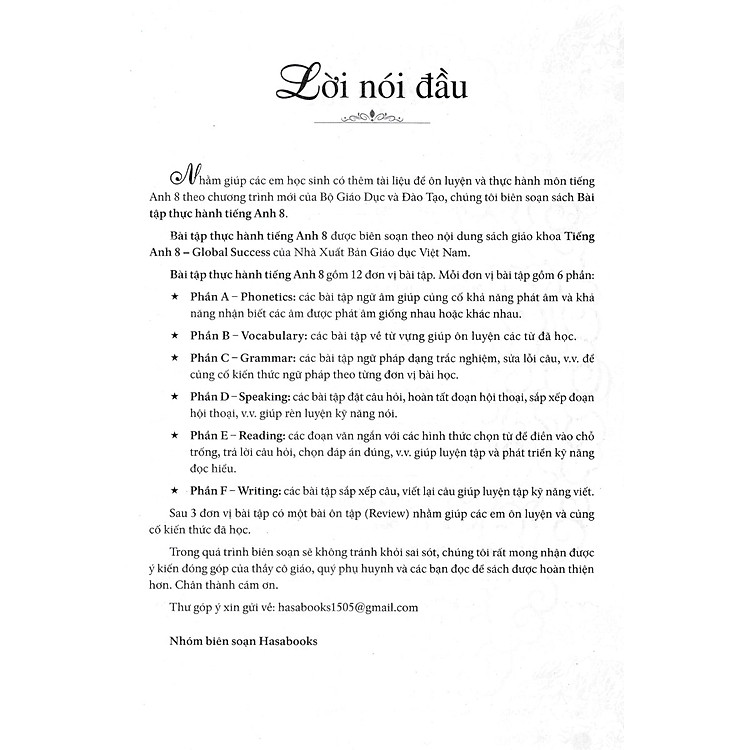 Bài Tập Thực Hành Tiếng Anh 8 - Ảnh 3