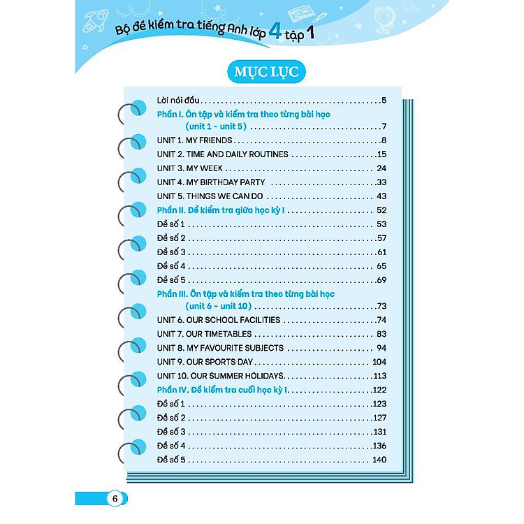 Global Success - Bộ Đề Kiểm Tra Tiếng Anh Lớp 4 - Tập 1 - Ảnh 2