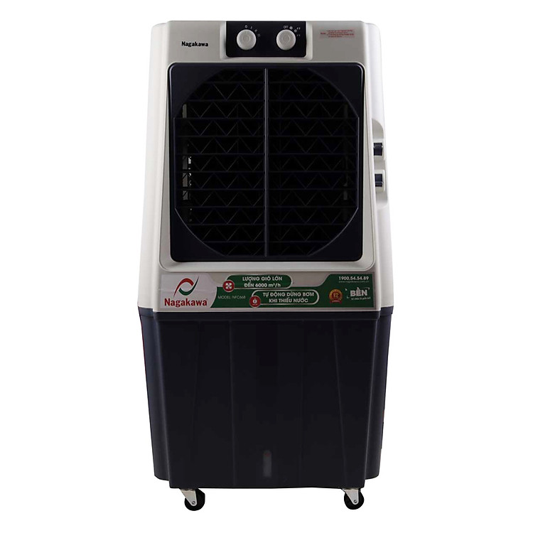 Máy Làm Mát Không Khí Nagakawa NFC668 (80L - 3 tốc độ - 220W) - Hàng Chính Hãng