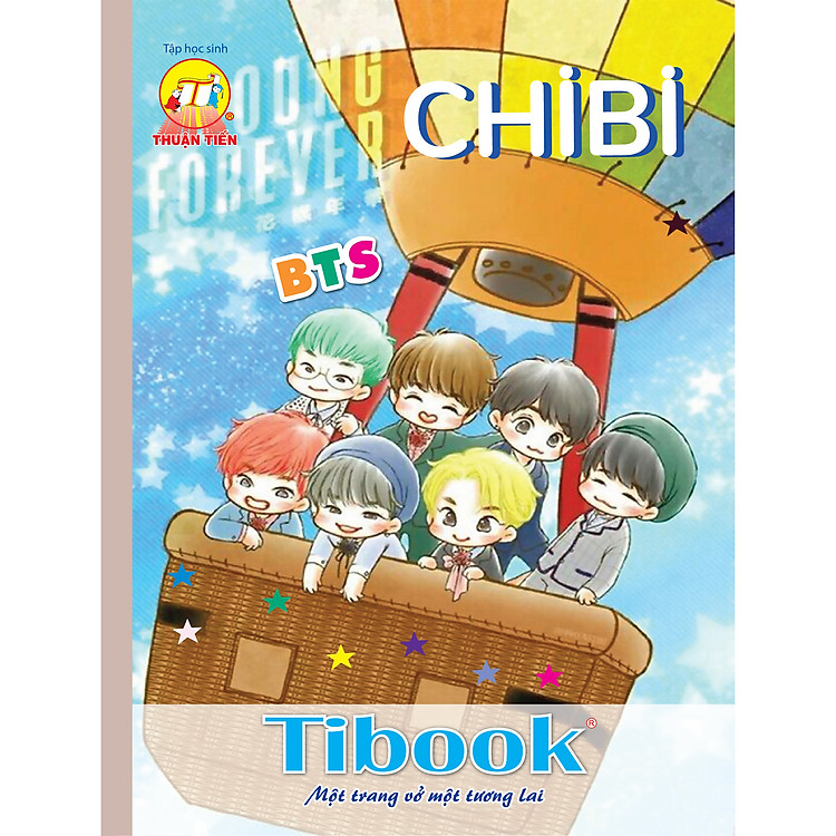 Lốc 5 Quyển Tập học sinh CHIBI 96 trang - mẫu ngẫu nhiên