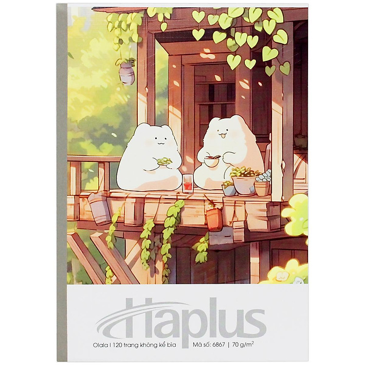 Tập Haplus Olala Kẻ Ngang (120 trang, 70gsm) - Ảnh 4