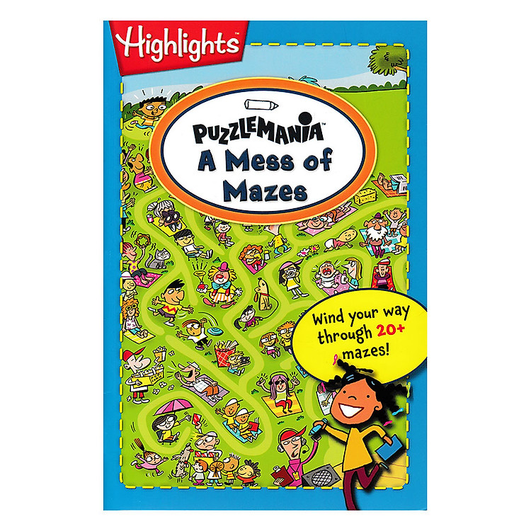 Sách On the Go: Puzzlemania: A Mess of Mazes