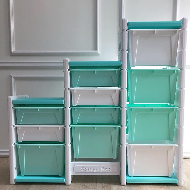 Tủ, kệ đựng đồ chơi, sách truyện cho bé