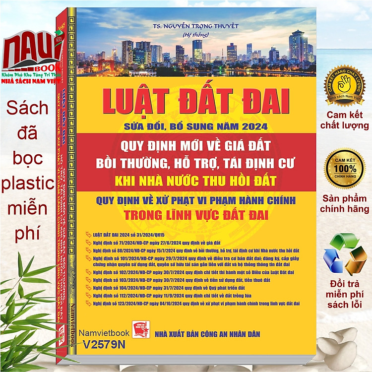 Luật Đất Đai Sửa Đổi, Bổ Sung Năm 2024 – Quy Định Mới Về Giá Đất, Bồi Thường, Hỗ Trợ, Tái Định Cư Khi Nhà Nước Thu Hồi Đất