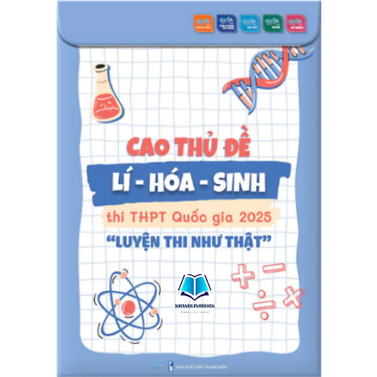 Cao Thủ Luyện Đề Toán + Cao Thủ Đề Lí - Hóa - Sinh - Luyện Thi THPT Quốc Gia 2025 - Ảnh 3