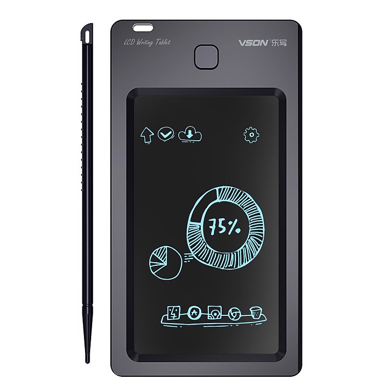 Bảng viết vẽ tự xóa thông minh cho trẻ Vson WP9305 5 inches - Hàng nhập khẩu