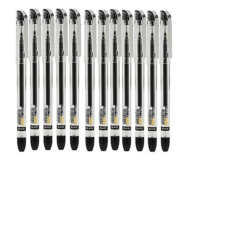 Hộp Bút My Gel (12 cây) – Mực đen