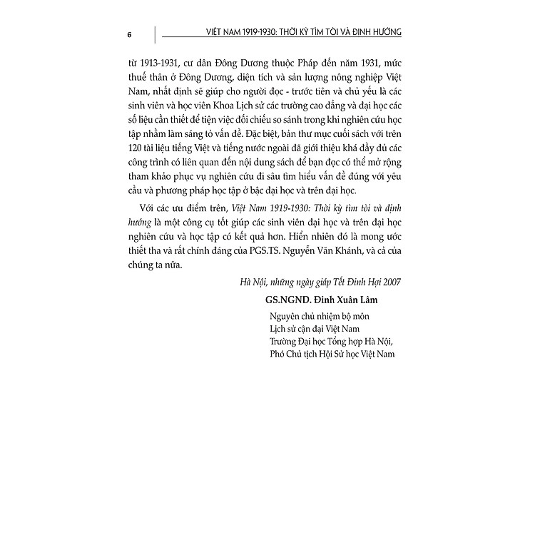 Việt Nam 1919-1930 Thời Kỳ Tìm Tòi Và Định Hướng - Ảnh 5