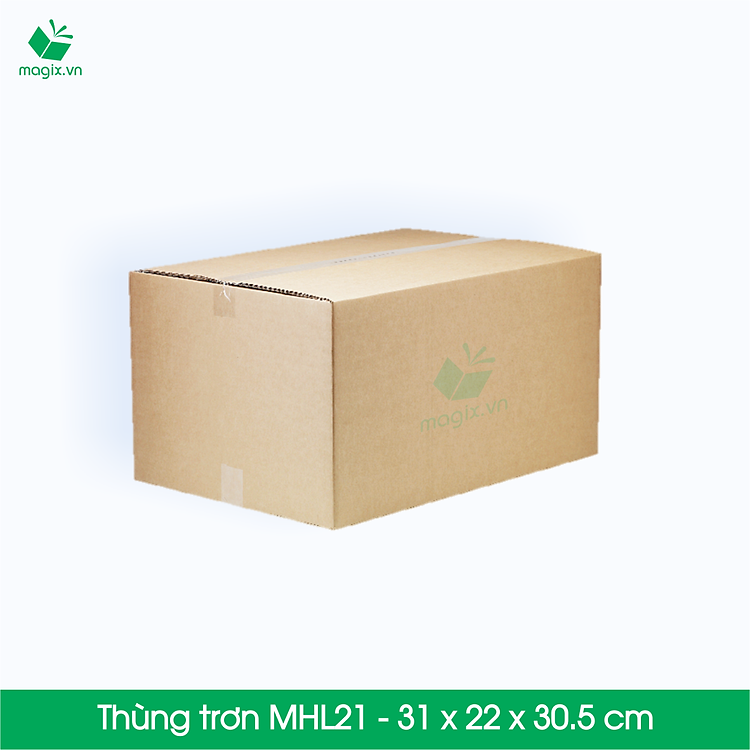 Thùng Hộp Carton Trơn MHL21 (10 chiếc)