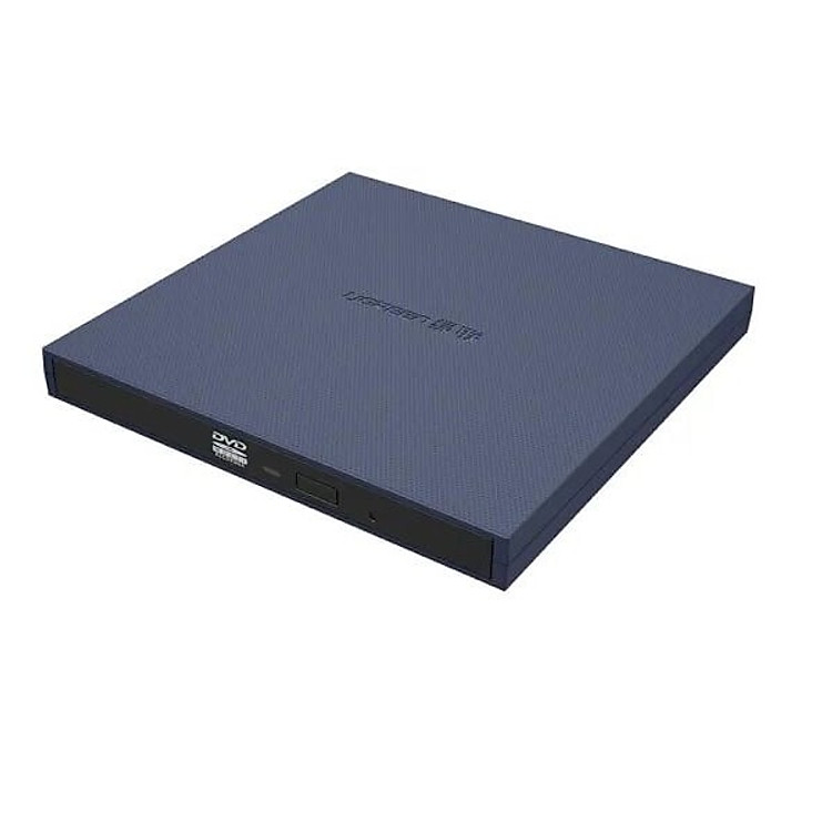 Ổ đĩa DVD RW gắn ngoài cổng USB 2.0 mỏng cao cấp 50CM Ugreen 138OL40576CM Hàng chính hãng