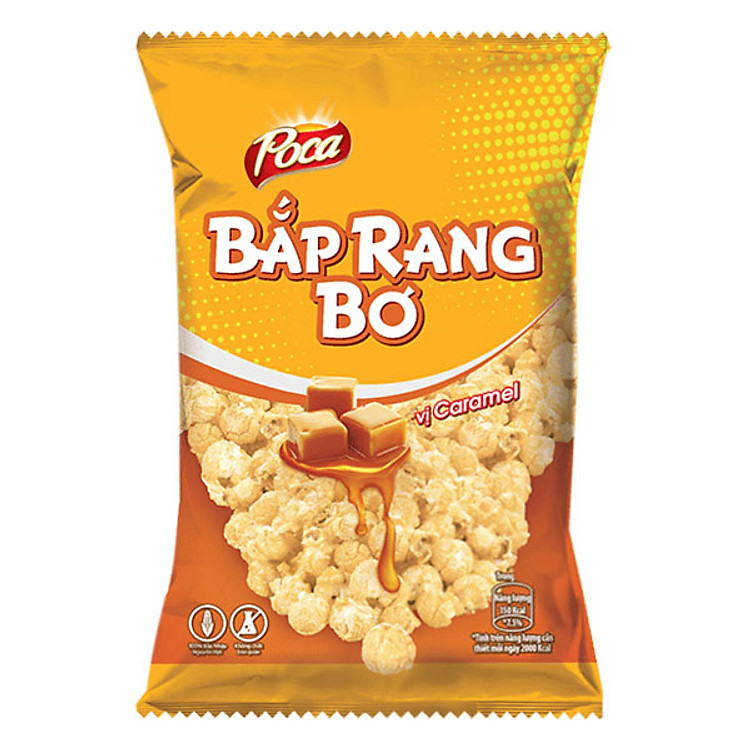 Poca Bắp Rang Bơ Vị Caramel (100g)