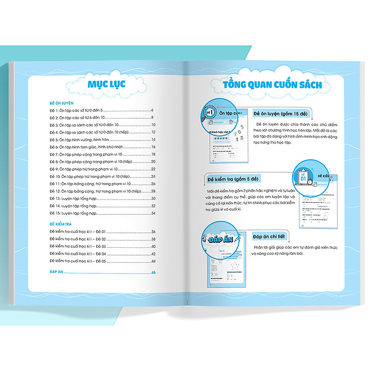 Đề Ôn Luyện Và Tự Kiểm Tra Toán Lớp 1 - Ảnh 7