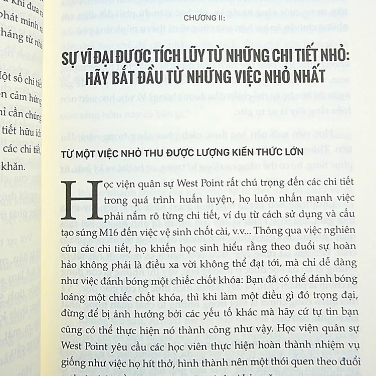 Tiểu Tiết Quyết Định Thành Bại - Cách Bạn Làm Một Việc Là Cách Bạn Làm Tất Cả Mọi Việc - Ảnh 5