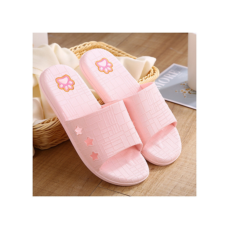 Dép quai ngang nữ DOL chân mèo dễ thương, đúc nguyên khối êm chân thoáng khí