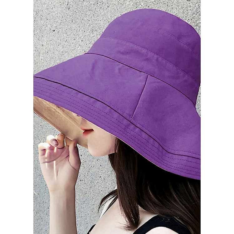 Nón Vải 2 Mặt Vành Rộng Thời Trang Chống Nắng P678