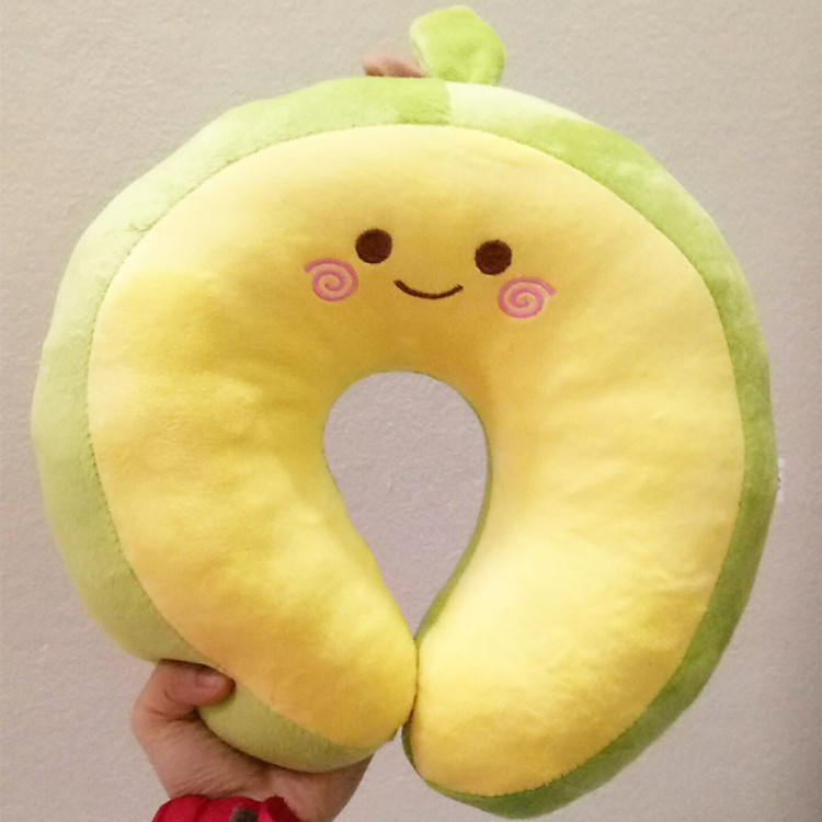 Mua Gối Chữ U Quả Bơ Gấu Bông Chính hãng Giá tốt - Hình ảnh 2