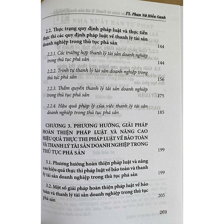 Pháp Luật Hiện Hành Về Bảo Toàn Và Thanh Lý Tài Sản Doanh Nghiệp Trong Thủ Tục Phá Sản - Ảnh 6