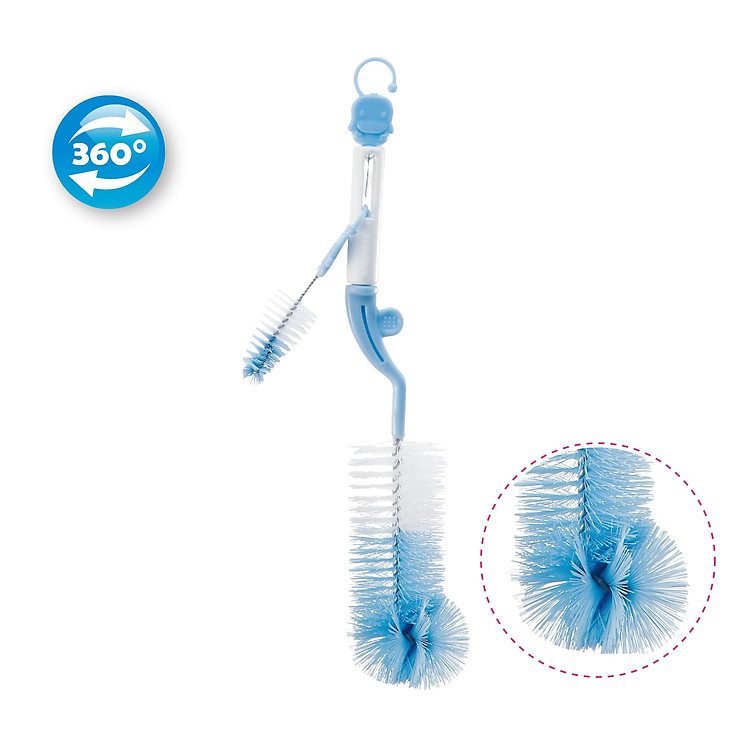 Bộ 3 Cọ Rửa Bình Sữa KUKU Uy tín Giá rẻ - Hình ảnh 3