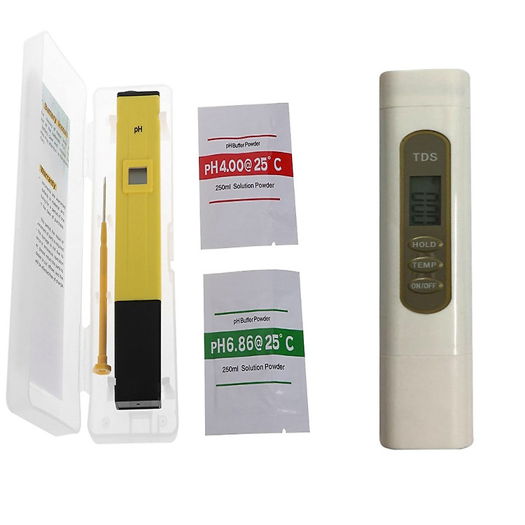 Combo bút đo độ PH và bút thử nước mẫu mới