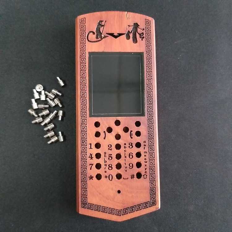 Vỏ gỗ cho điện thoại Nokia 1616