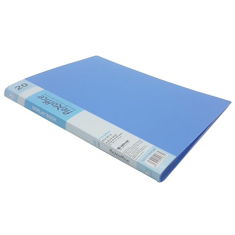 Bìa 20 Lá Thiên Long A4 FO-DB01 (Xanh) - Ảnh 2