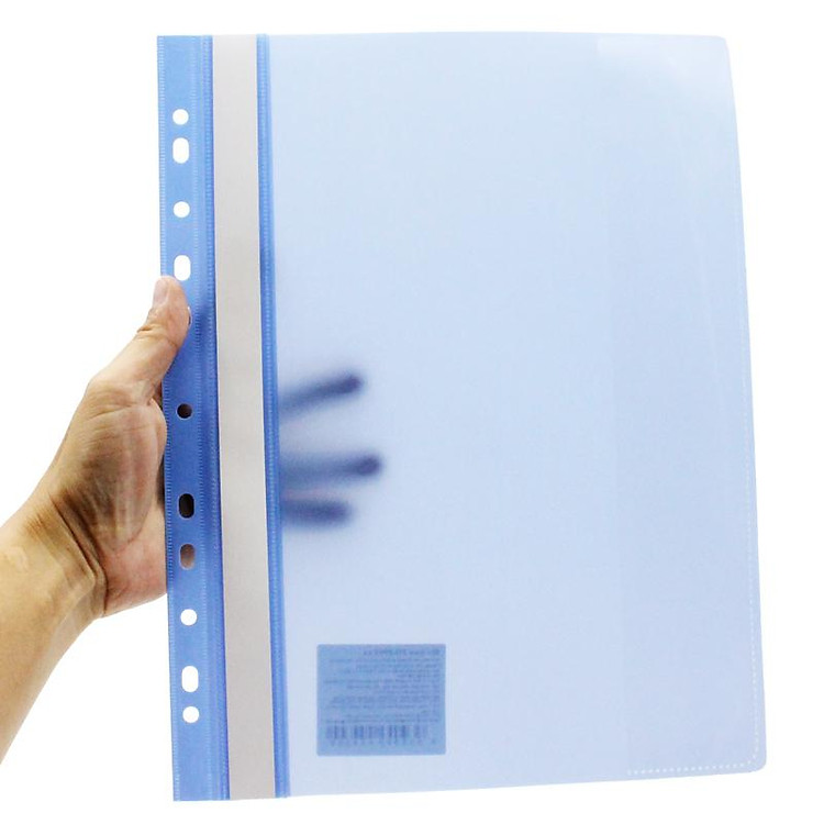 Bìa Acco Nhựa A4 FO-PPFFA4 - Màu Xanh Dương - Ảnh 6