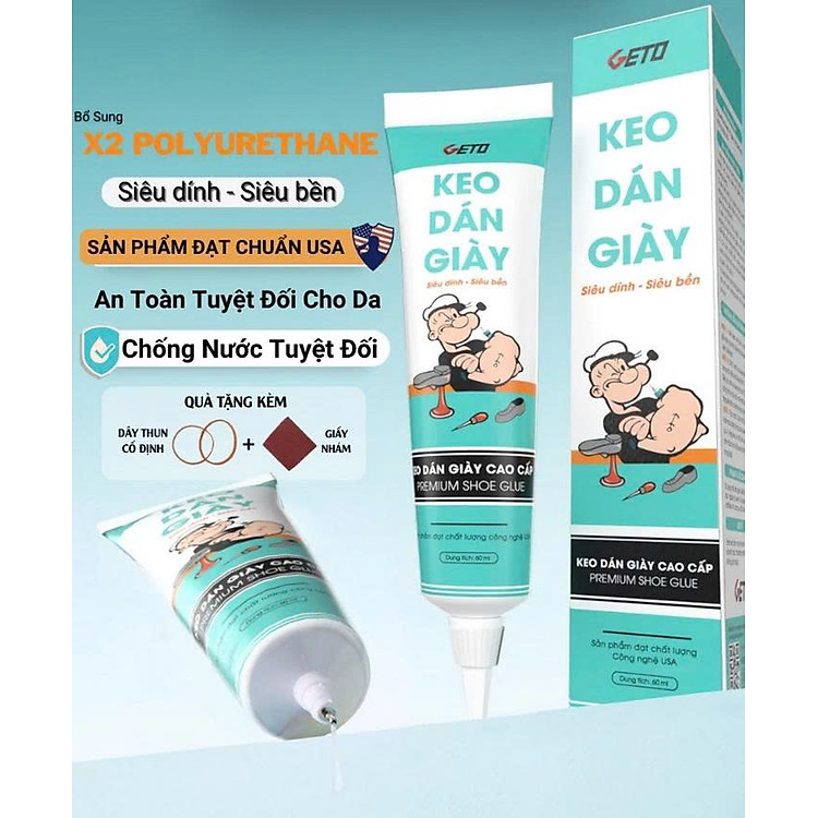 Keo Dán Giày Nhiệt Trong Suốt Siêu Dính Dùng Không Tổn Thương Da