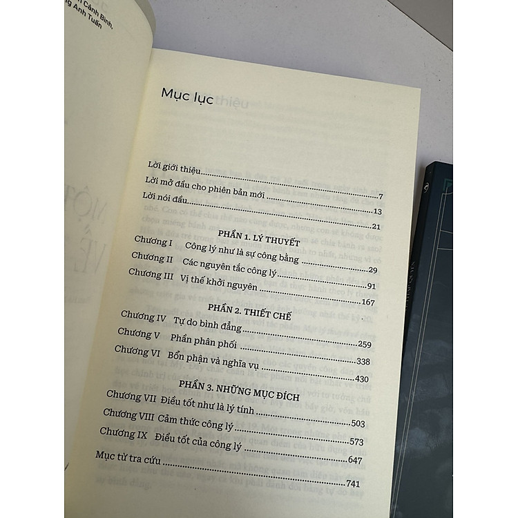 MỘT LÝ THUYẾT VỀ CÔNG LÝ - John Rawls - Ảnh 2