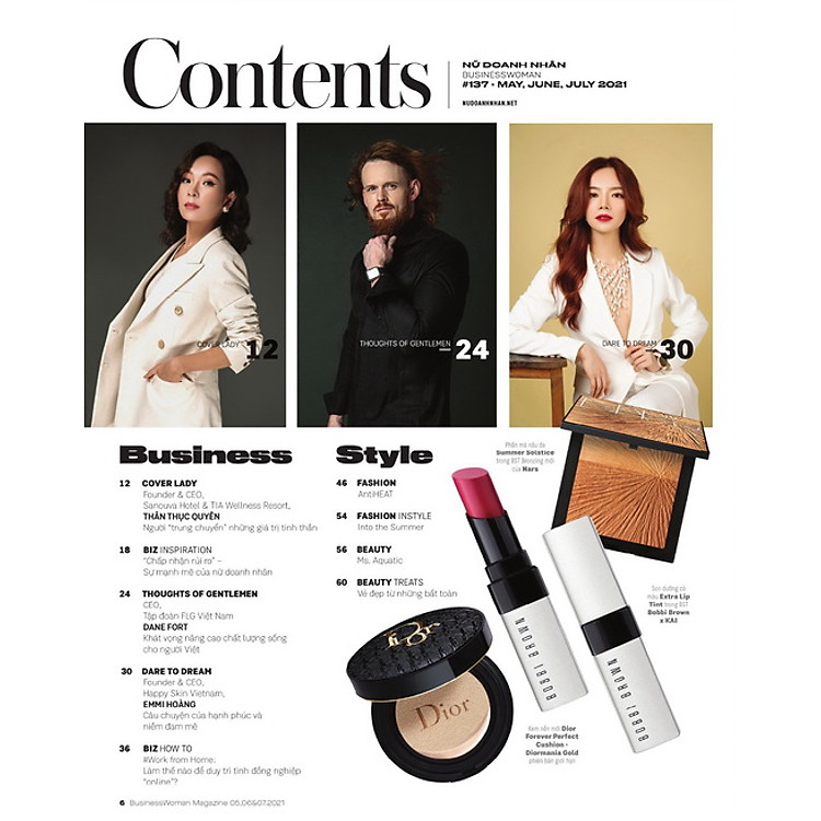 Tạp chí NỮ DOANH NHÂN số 137 tháng 5,6&7/2021 - Ảnh 2