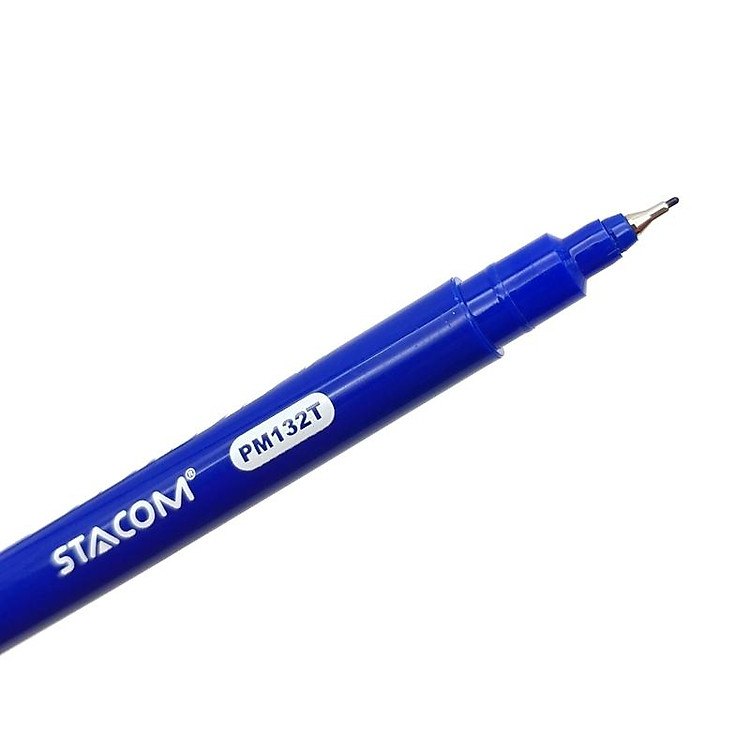 Bút Lông Dầu 2 Đầu Stacom PM132T-C (Màu Xanh Dương) - Ảnh 5
