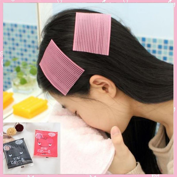 Cặp Kẹp Tóc Xinh Xắn Phong Cách Hàn Quốc. Miếng dán tóc make up không gãy tóc, hỏng nếp tiện lợi