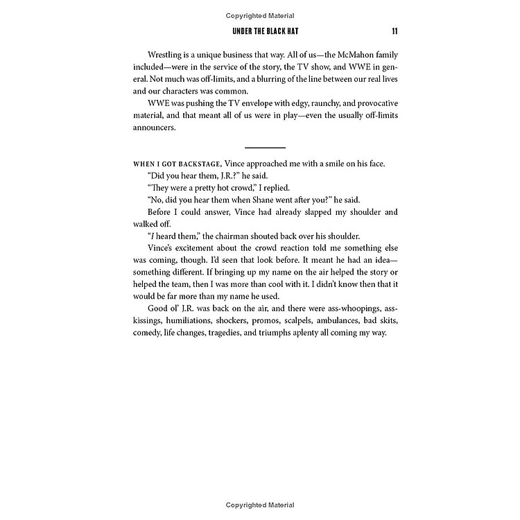 Under The Black Hat: My Life In The WWE And Beyond - Ảnh 5