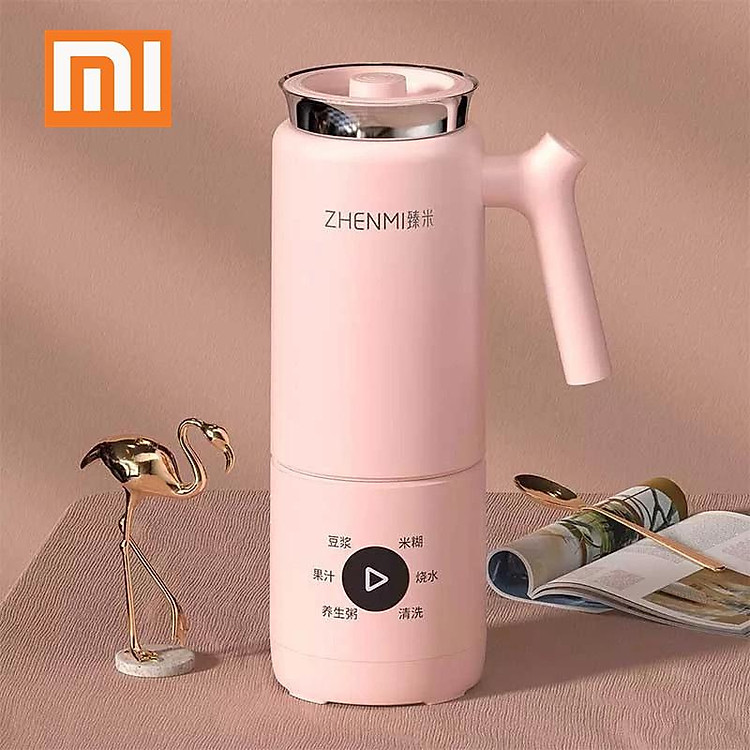Máy làm sữa đậu nành Xiaomi Youpin 300ML Nước ép trái cây Máy làm sữa đậu nành Ngũ cốc Máy làm súp không có bộ lọc Máy khuấy bột gạo Máy làm hoa quả cho thông minh