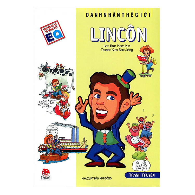 Sách Danh Nhân Thế Giới: Lincôn (Tái Bản 2019)
