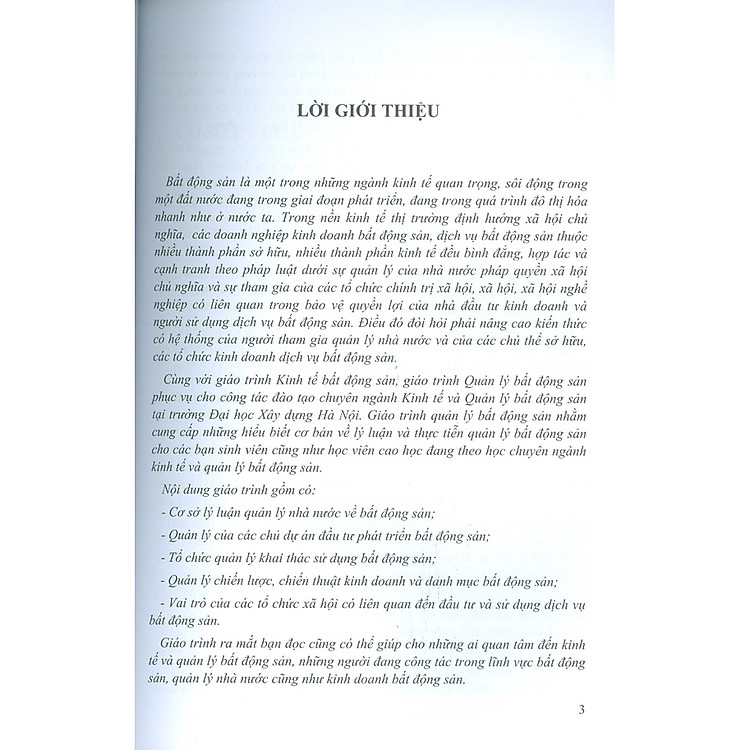Giáo Trình Quản Lý Bất Động Sản - Ảnh 4