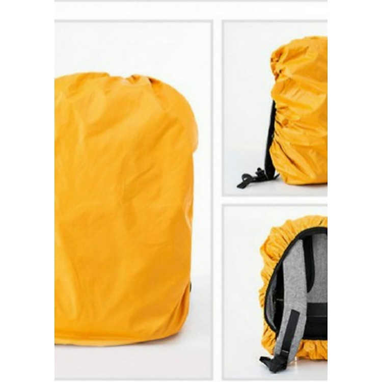 Áo Trùm Mưa Balo, Áo Bọc Balo Du Lịch + Tặng 01 Sổ Tay