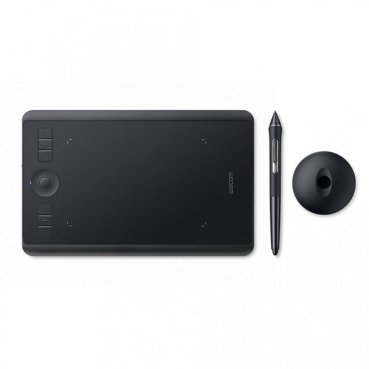 Bảng Vẽ Wacom Intuos Pro Medium PTH-660 (Đen) kèm voucher biti's (Hàng Chính Hãng)