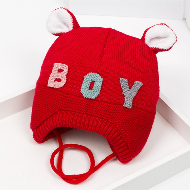 Nón mũ len xinh xắn cho bé 0-8 tháng_Mã 26