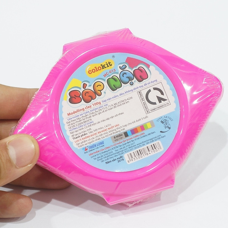 Mua Sáp Nặn 8M MC-015 - Hồng Chính hãng Tiết kiệm - Hình ảnh 5