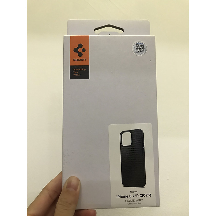 Ốp Lưng dành cho iPhone 15 Pro Max/15 Pro/14/14 Plus/14 Pro/14 Pro Max SPIGEN Liquid Air - Hàng Chính Hãng