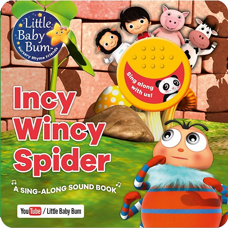 Sách Little Baby Bum Incy Wincy Spider (Sound Book)