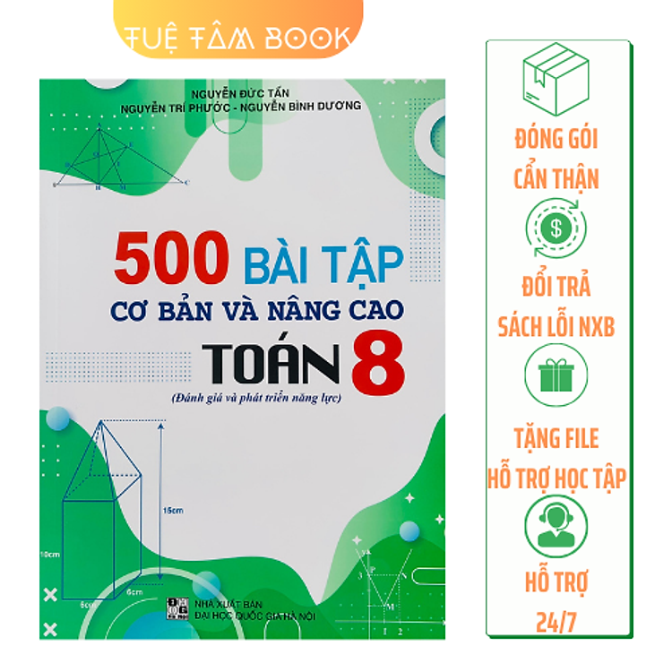 500 bài tập cơ bản và nâng cao Toán 8