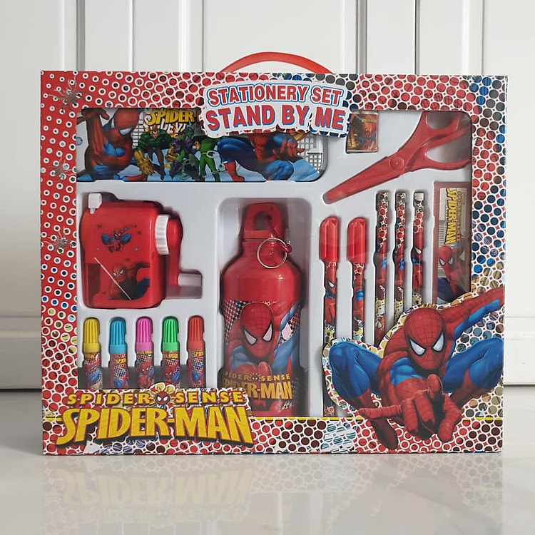 Trọn Bộ Dụng Cụ Học Tập kèm Bình Nước Cho Bé