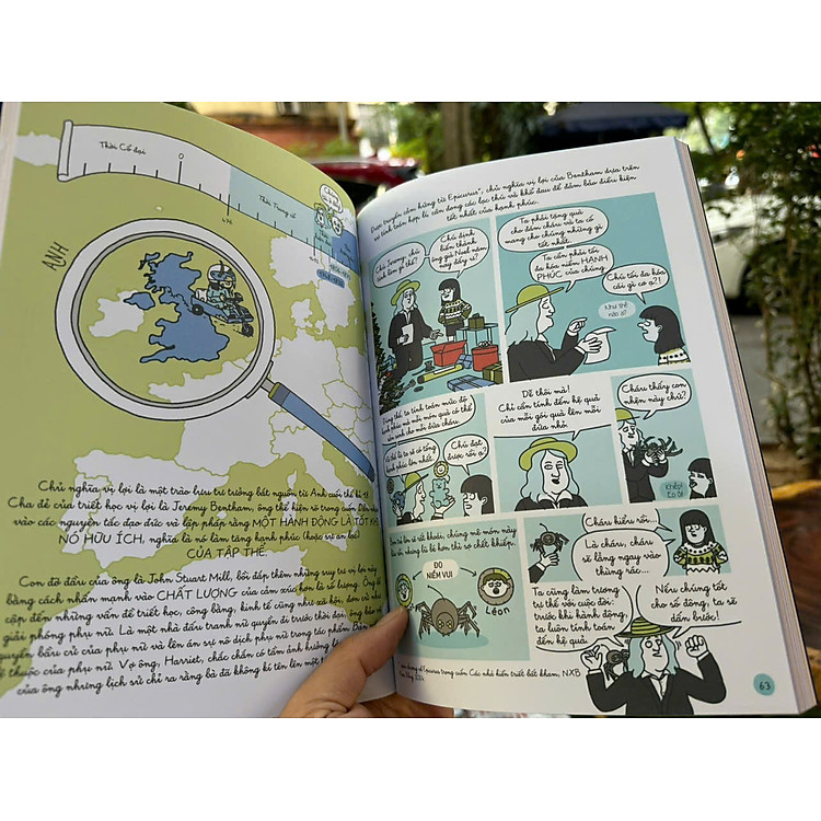 COMBO 2 CUỐN TRUYỆN TRANH TRIẾT HỌC - Ảnh 3