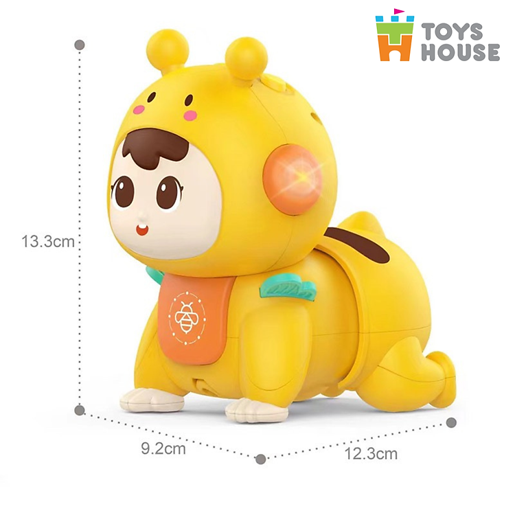 Mua Búp bê tập bò nhạc Toyshouse HE0707 Chính hãng Ưu đãi - Hình ảnh 2