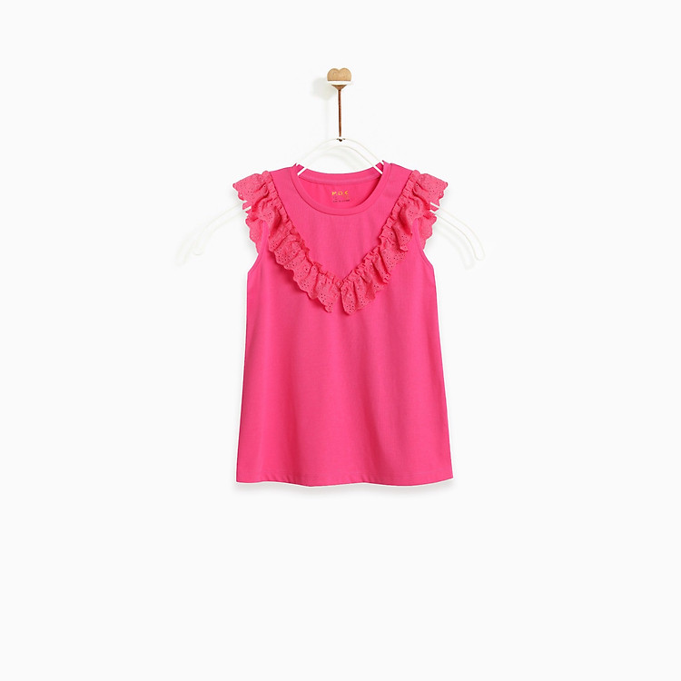 Áo bé gái - Eyelet Embo M.D.K CGSUM19T05