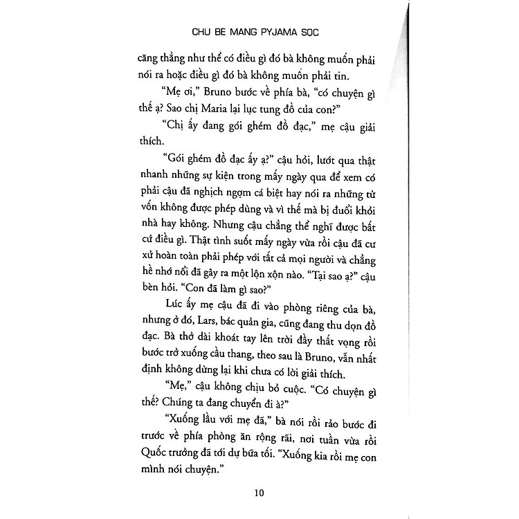 Chú bé mang pyjama sọc (tái bản 2023) - Ảnh 5