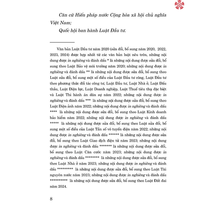 Luật Đầu Tư Năm 2020 (Sửa Đổi, Bổ Sung Năm 2020, 2023, 2024) - Ảnh 5
